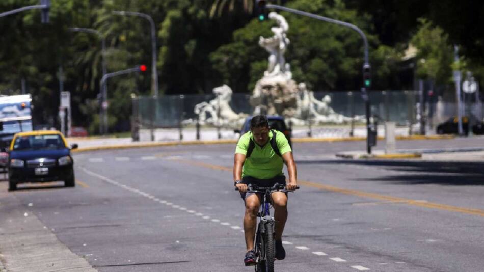 Clima soleado, Buenos Aires. Foto: NA