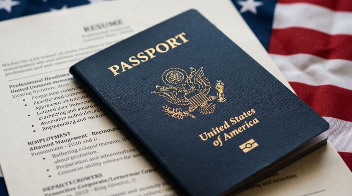 Pasaporte de Estados Unidos.
