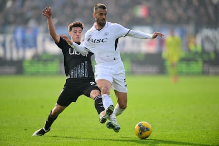 Máximo Perrone; Como 1907. Foto: Reuters (Daniele Mascolo)