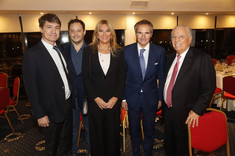 Marcelo Fama, Demian Reidel, Betina Bulgheroni, Rafael Grossi y Alejandro Bulgheroni
