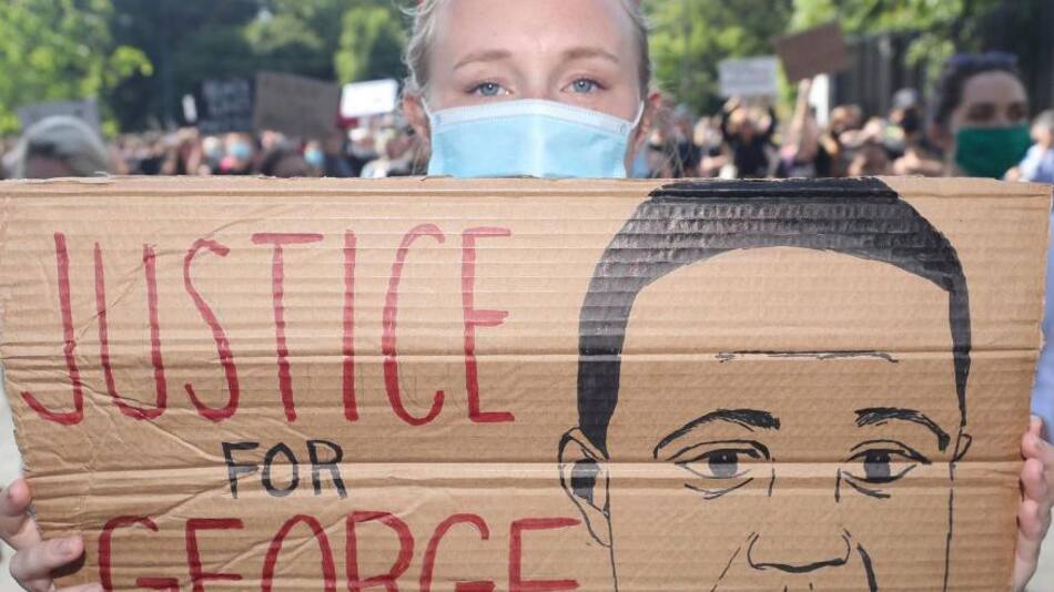 Protesta por asesinato de George Floyd, Reuters