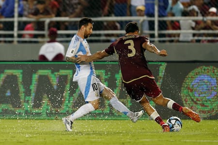 Argentina vs Venezuela. Foto: Reuters