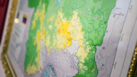 Conflicto entre Guyana y Venezuela. Foto: EFE