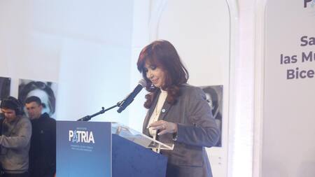 Cristina Kirchner, en el Instituto Patria