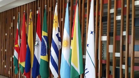 Cumbre del Mercosur, banderas