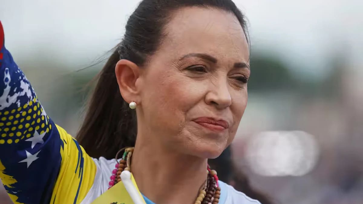 María Corina Machado, líder opositora de Venezuela. Foto: NA.