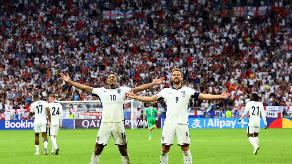 Inglaterra vs. Eslovaquia; Eurocopa. Foto: Reuters.