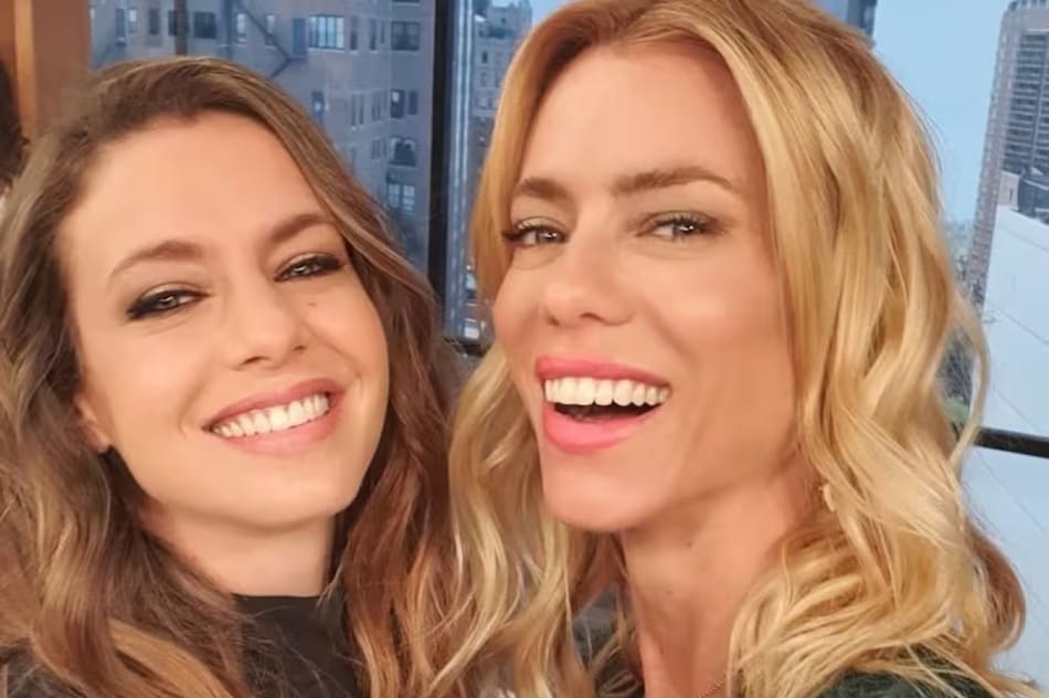 Gege Neumann junto a Nicole Neumann. Foto: redes sociales.