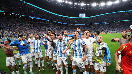 La Selección Argentina involucrada en el doping de "Papu" Gómez. Foto: NA.
