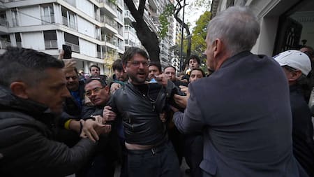 Detuvieron a Juan Grabois tras haber ocupado el Instituto Juan Domingo Perón. Foto: NA/Juan Foglia