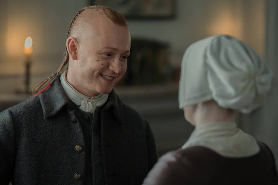 Young Ian en als nuevas imágenes del próximo capítulo de Outlander. Foto: Starz