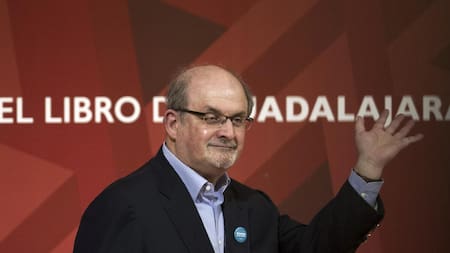 Salman Rushdie, escritor. Foto: NA.