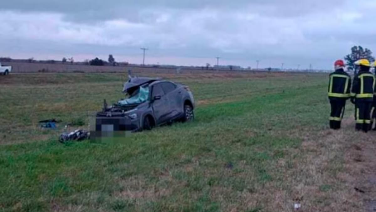 Francisco Gómez murió tras el choque entre el auto en el que viajaba y un camión cargado con garrafas.
