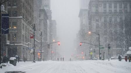 Temporal de nieve en Estados Unidos