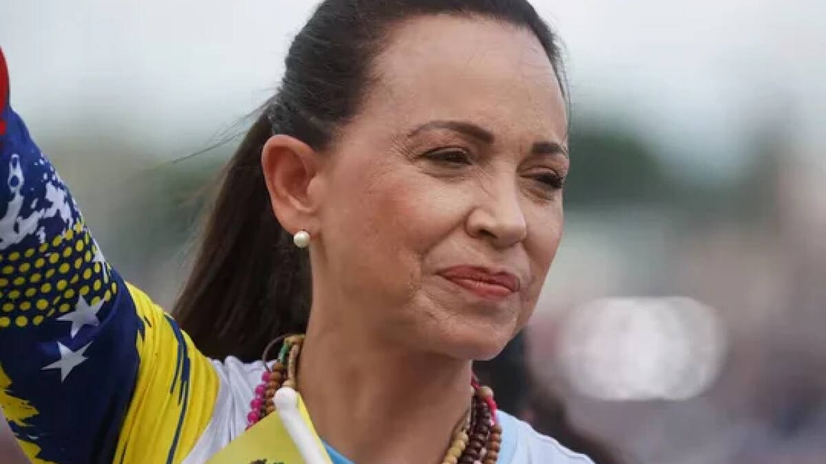 María Corina Machado, líder opositora de Venezuela. Foto: NA.