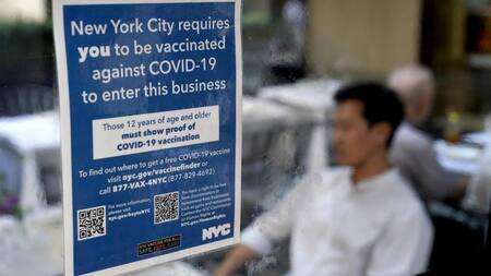 Vacunación contra el coronavirus en Nueva York
