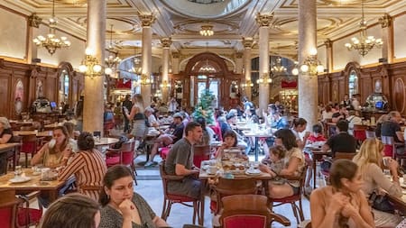 Confitería La Ideal. Foto Instagram.