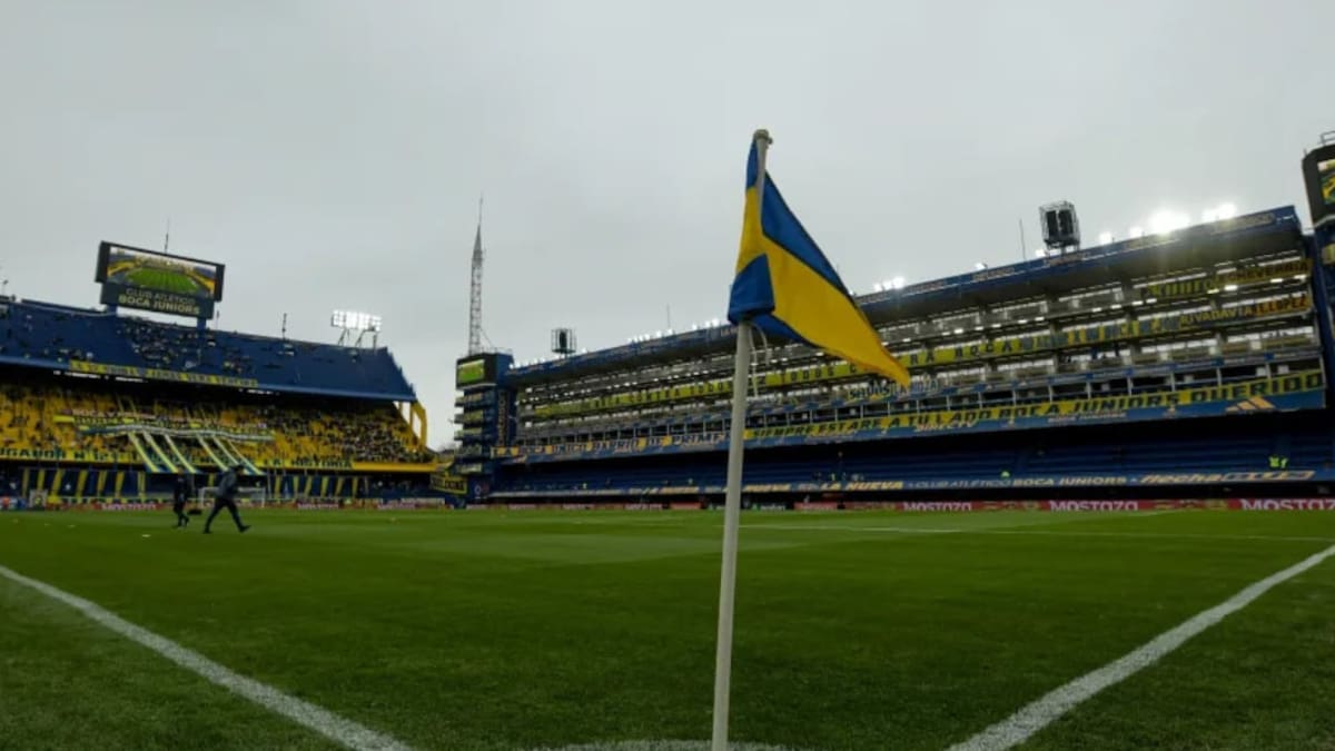 La Bombonera.