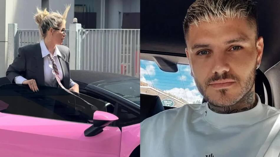 La escandalosa audiencia entre Mauro Icardi y Wanda Nara. NA