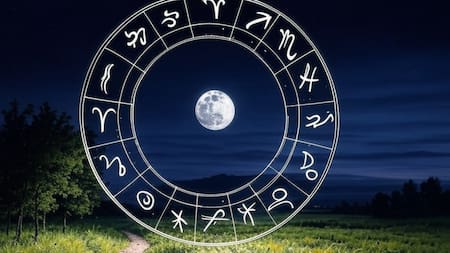 Signos y la luna llena. Foto: X/Grok.