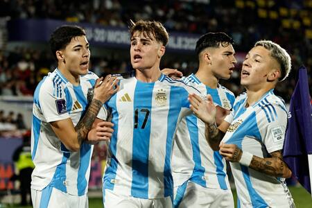 Mundial Sub 20 de Chile, Argentina vs. Colombia.