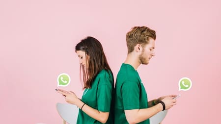 Un chat privado con uno mismo es posible en WhatsApp. Foto: Freepik.