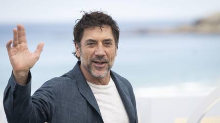 Javier Bardem en San Sebastián. Foto: EFE