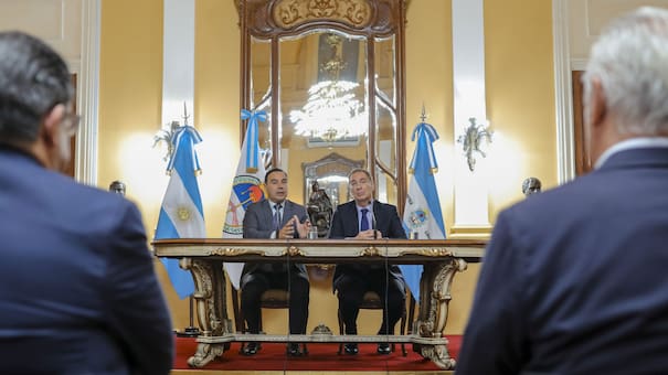 Con vistas a la reforma laboral y el Presupuesto 2026: Diego Santilli suma apoyo en su reunión con Gustavo Valdés