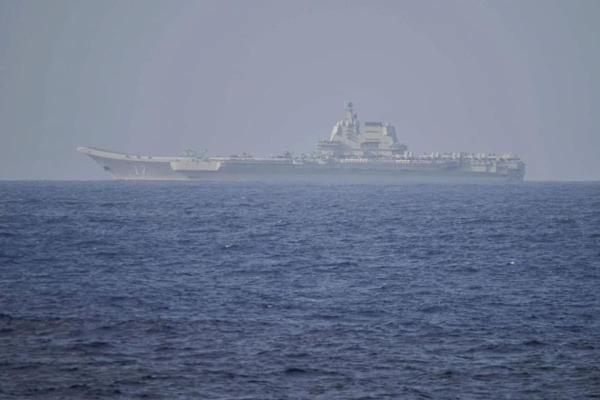 Buques de guerra chinos. Foto: Reuters