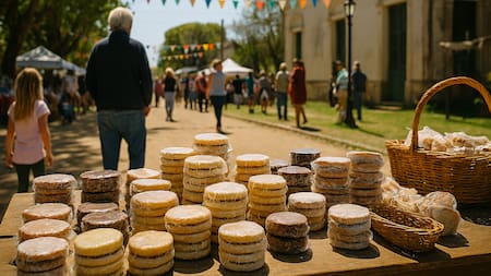 A solo dos horas de CABA: el encantador pueblo rural que conquista con su fiesta del alfajor artesanal