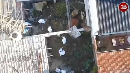 Drone de canal 26 en La casa de Badaracco