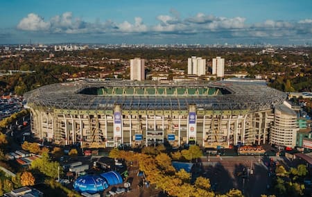 Los Pumas harán de local en Inglaterra. Foto: Instagram @allianztwickenham