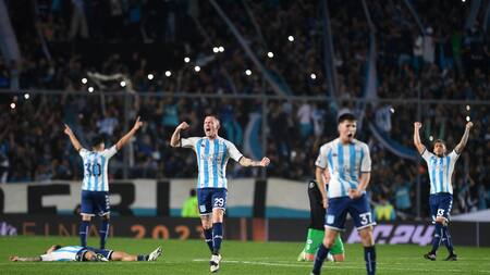 Racing. Foto: Télam