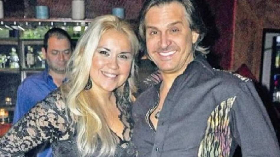 Verónica Ojeda con Aníbal Lotocki. Foto: NA.