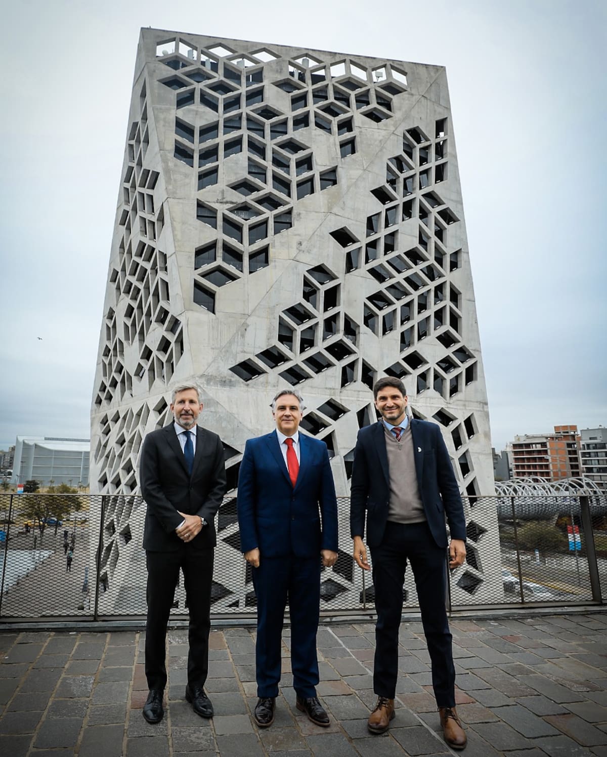 Región Centro, el frente conformado por Martín Llaryora, Rogelio Frigerio y Maximiliano Pullaro.