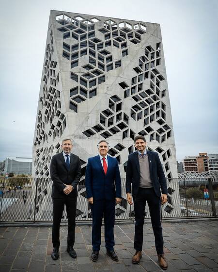Región Centro, el frente conformado por Martín Llaryora, Rogelio Frigerio y Maximiliano Pullaro.