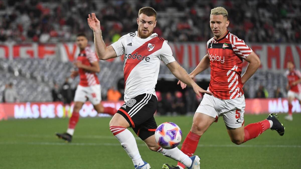 Liga Profesional de Fútbol, River vs. Estudiantes. Foto: @RiverPlate.