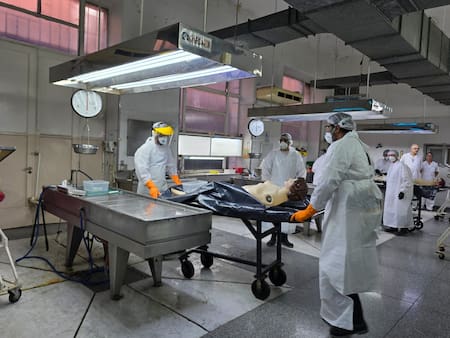 Simulacro de la Corte Suprema de Justicia en Comodoro Py