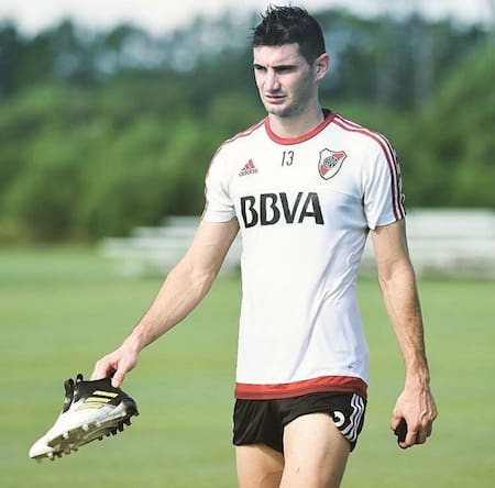 Lucas Alario en River. Foto: Instagram.