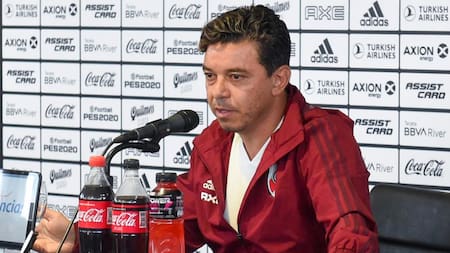 Marcelo Gallardo, DT de River Plate, NA