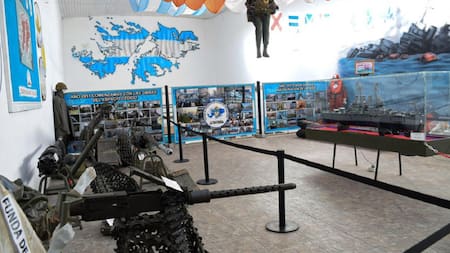 Museo de la memoria Malvinas, foto Instagram @fati.alii.