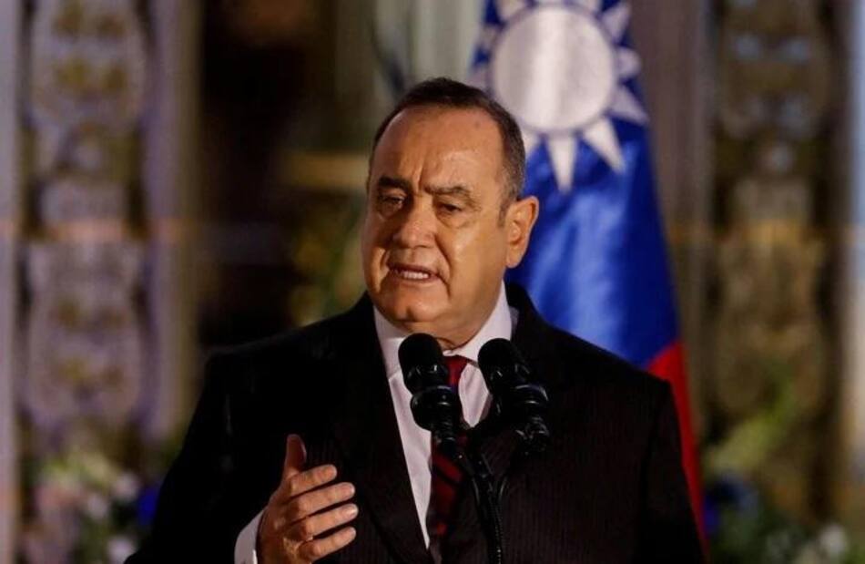El presidente de Guatemala, Alejandro Giammattei. Foto: Reuters