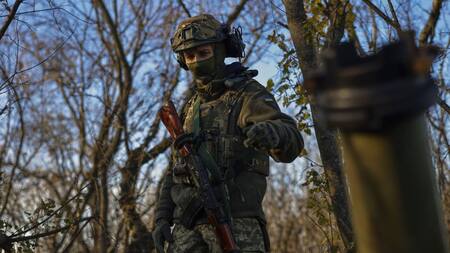 Soldados ucranianos. Foto: EFE
