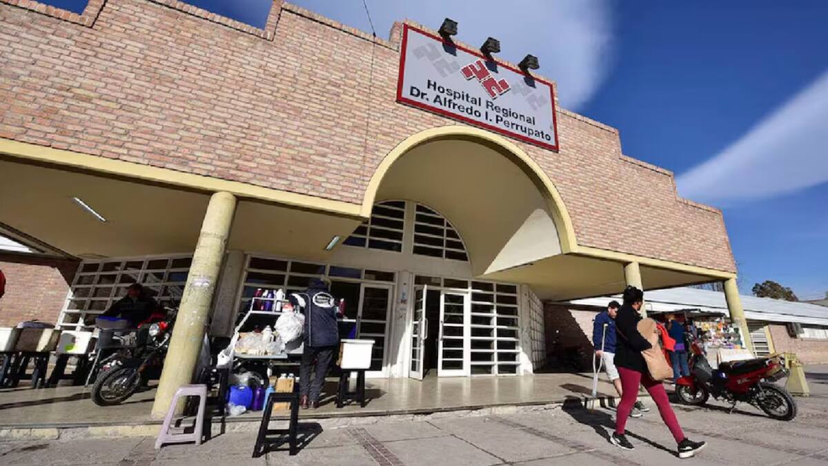 Hospital Perrupato. Foto: gentileza Los Andes