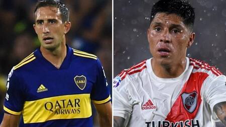 Enzo Pérez y de Carlos Izquierdoz