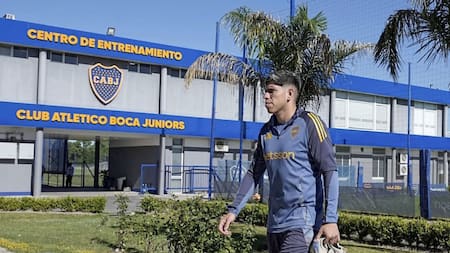 Carlos Palacios. Foto: X @BocaJrsOficial