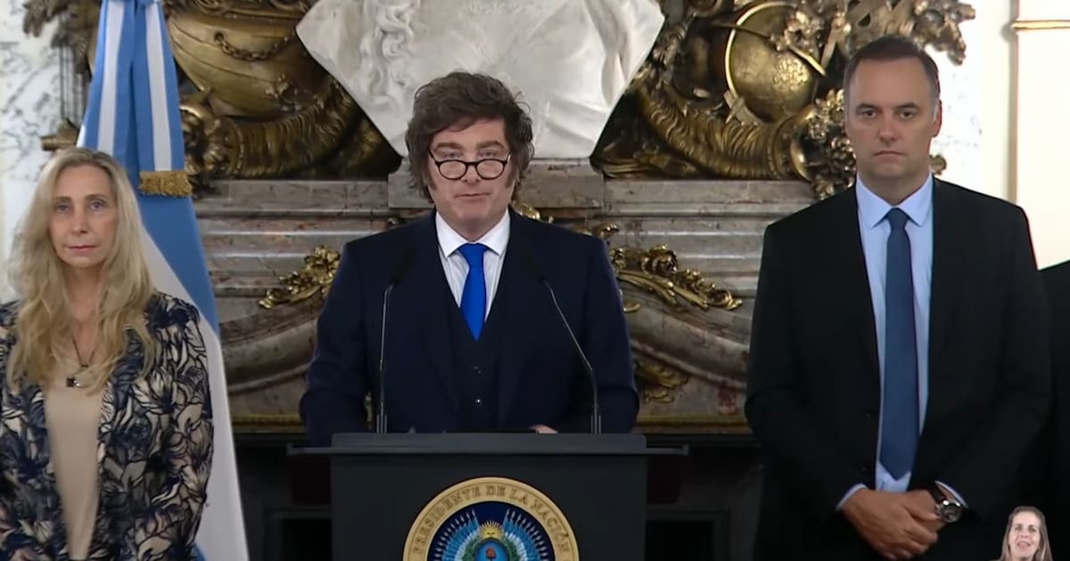 Javier Milei habló en cadena nacional tras el fallo a favor de ...