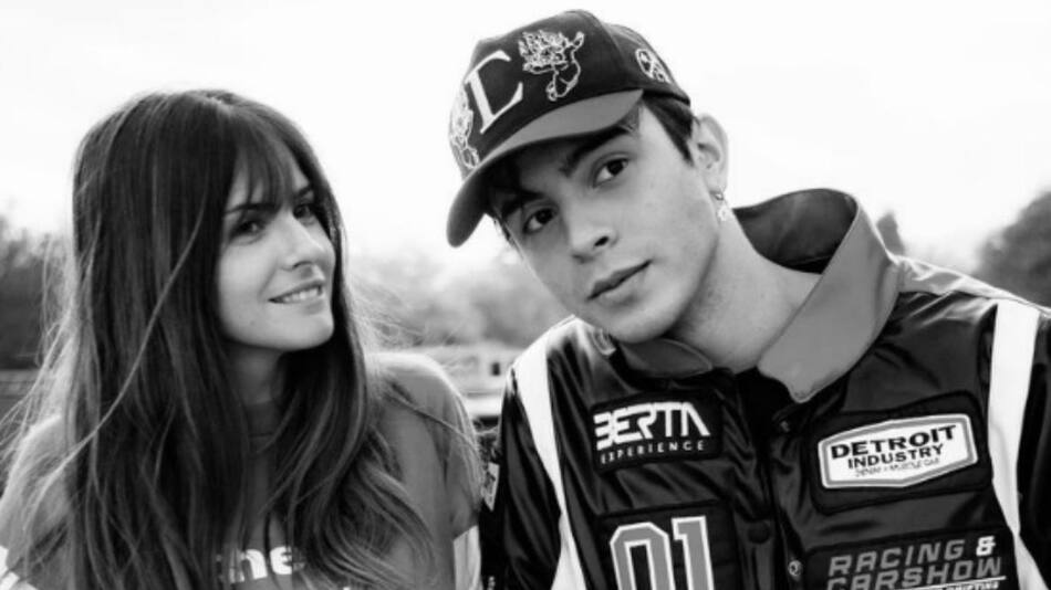 Eugenia Suárez y Rusherking. Foto: Instagram/sangrejaponesa
