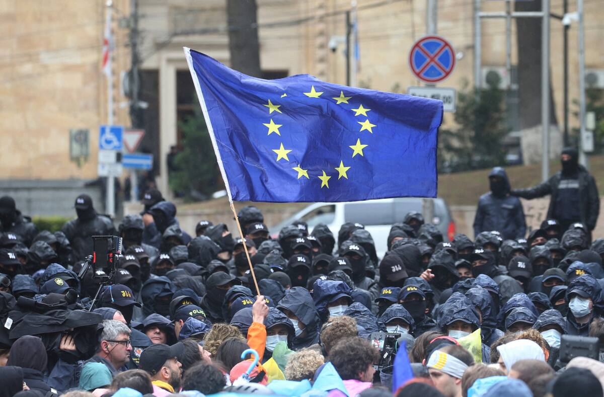 Bandera de la Unión Europea. Foto: Reuters.