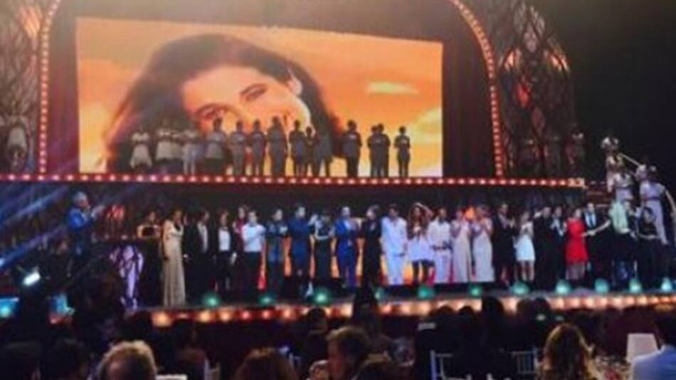 Homenaje a Romina Yan en fiesta de TELEFE
